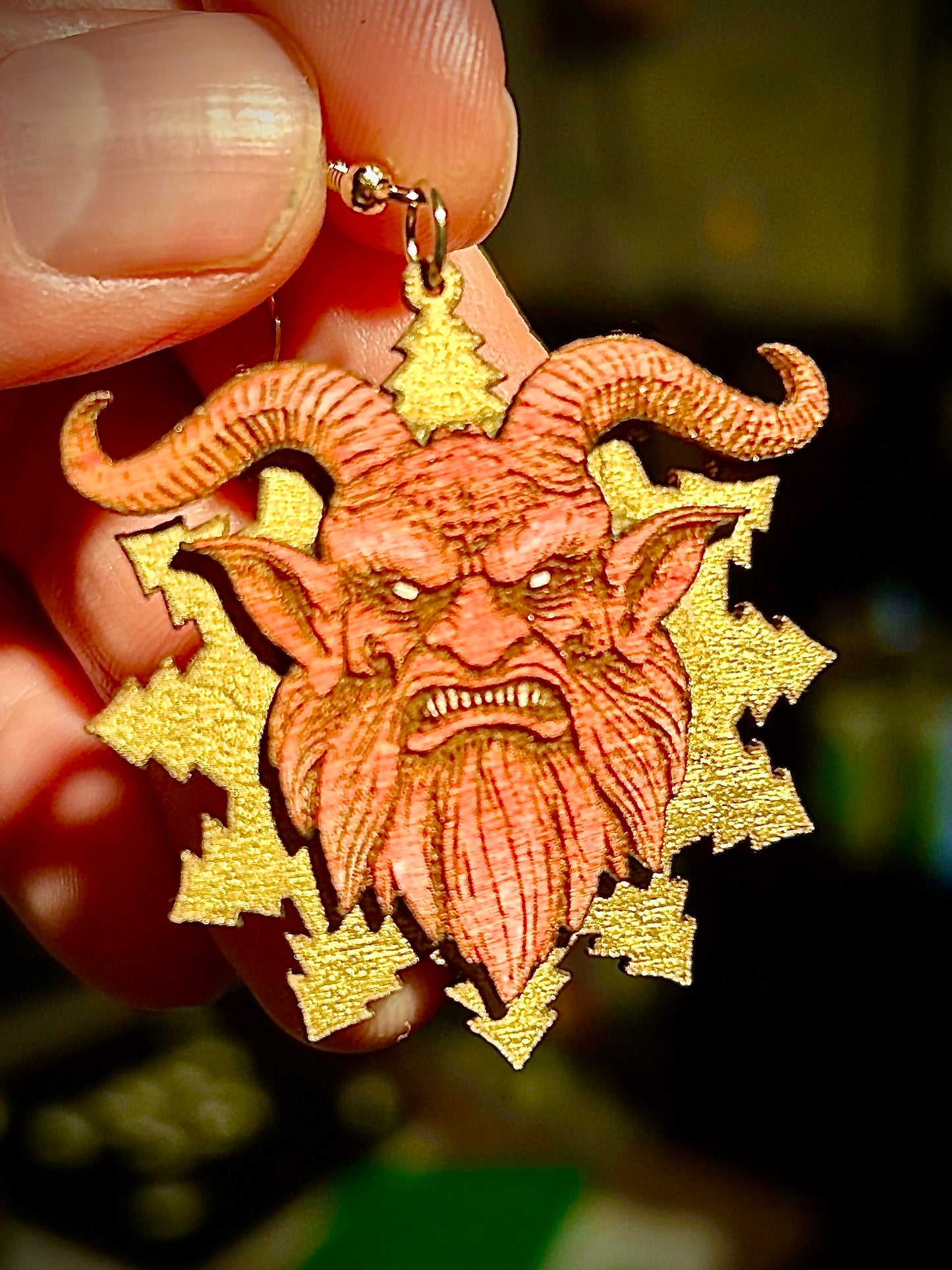 Krampus Earrings